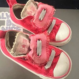 All Star Kids Red Sneakers